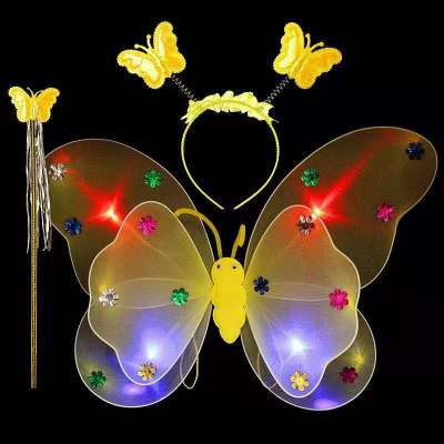 Alas de Mariposa Luminosas con Luces LED para Niños - Image 9