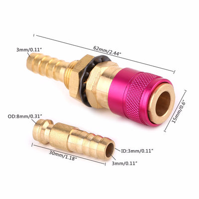 Conector de Tanque de Refrigeración Autoblocante MIG-500 - Image 5