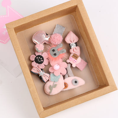 Set de 10 Pasadores para Niña - Colores Variados - Image 3