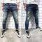 Jeans Ajustados con Rotos en Tobillo - Estilo Europeo Moderno