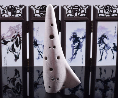 Ocarina de Porcelana 12 Agujeros en Do - Instrumento Ajustable de Sonido Profesional - Image 8