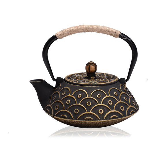 Tetera de Hierro Fundido Peonía - Juego de Té Tradicional - Image 45
