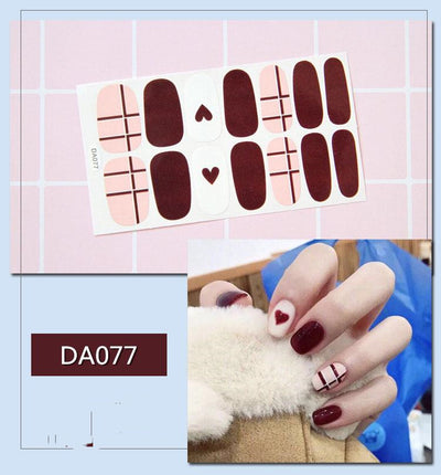 Parches de Uñas 3D Impermeables Permanentes