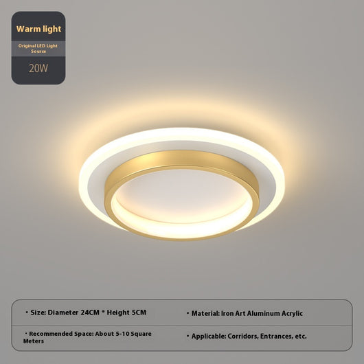Lámpara de Techo LED Nórdica para Pasillos y Entradas - Image 36