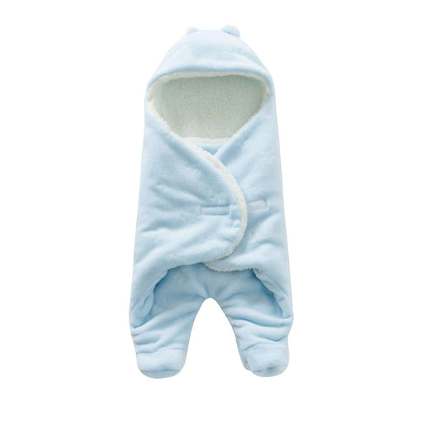 Pijama Bebé con Capucha y Piernas Separadas