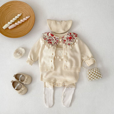 Conjunto de Dos Piezas para Bebé Otoño e Invierno - Juego Coordinado Niño y Niña - Image 4
