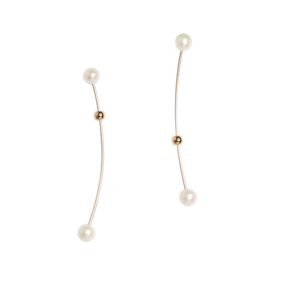 Aretes Asimétricos Hada Viento Frío - Image 2