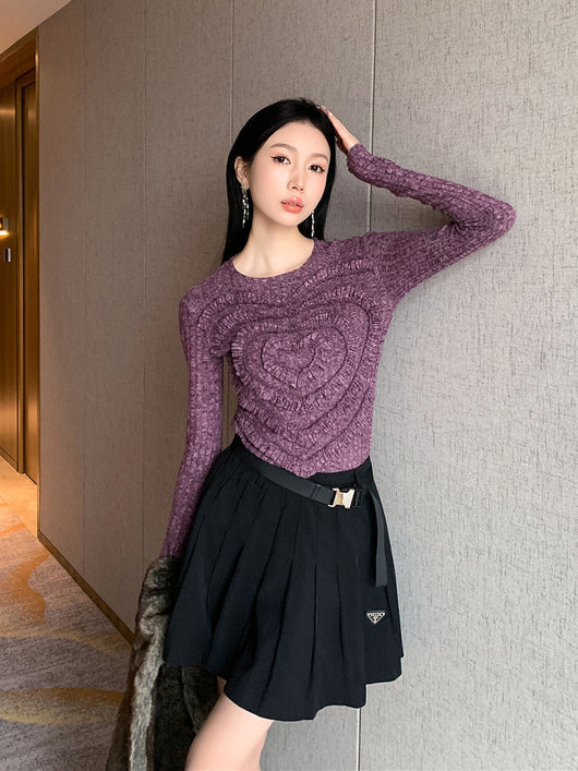 Blusa de Manga Larga con Encaje Romántico - Image 3