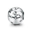 Vintage 925 Sterling Silver Plated Aquarius Star Sign Zodiac Beads Charms fit Bracelets Gemini