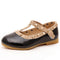 Zapatos de Niña Coreanos de Moda Otoñal con Remaches - Zapatillas Princesa para Baile
