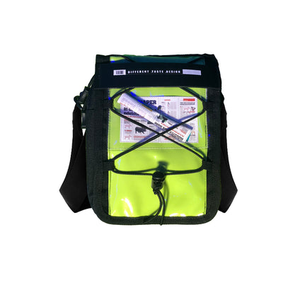 Bolso Bandolera Artesanal con Costura PVC