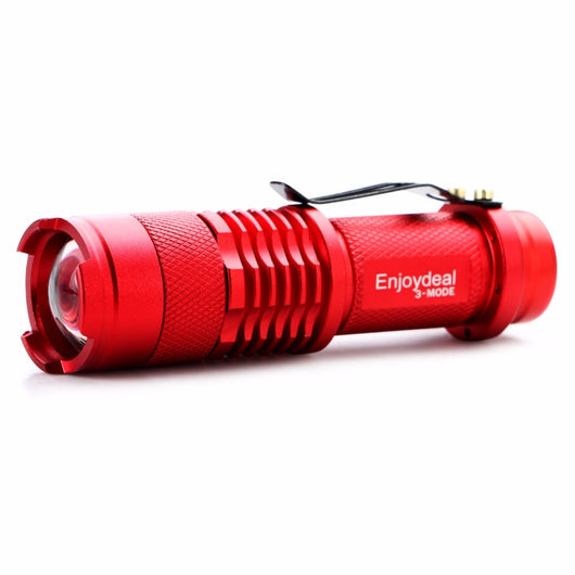 Linterna LED Táctica Q5 5 Colores 2000 Lúmenes Recargable Impermeable - Image 12