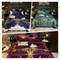 Juego de Cama Floral Bordado Algodón Puro Estilo Europeo