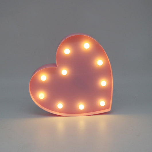 Lámpara Decorativa 3D con Letras de Amor - Luz Nocturna Romántica - Image 5