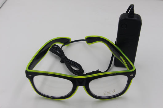 Gafas LED EL Wire 7 Colores Intermitentes - Accesorios Luminosos para Fiestas - Image 22