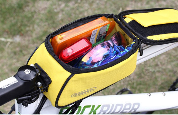 Bolsa de Tubo Superior para Bicicleta - Organizador de Sillín
