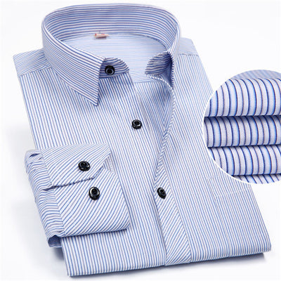 Camisa de Trabajo a Rayas - Image 8