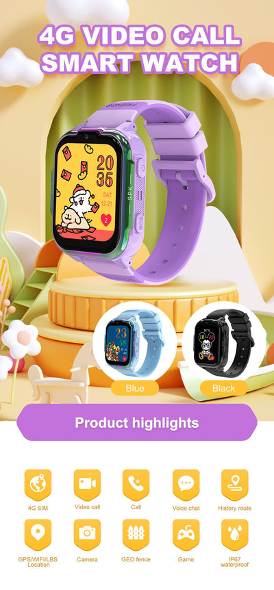 Reloj Inteligente Infantil con Llamadas y GPS Resistente al Agua - Image 14