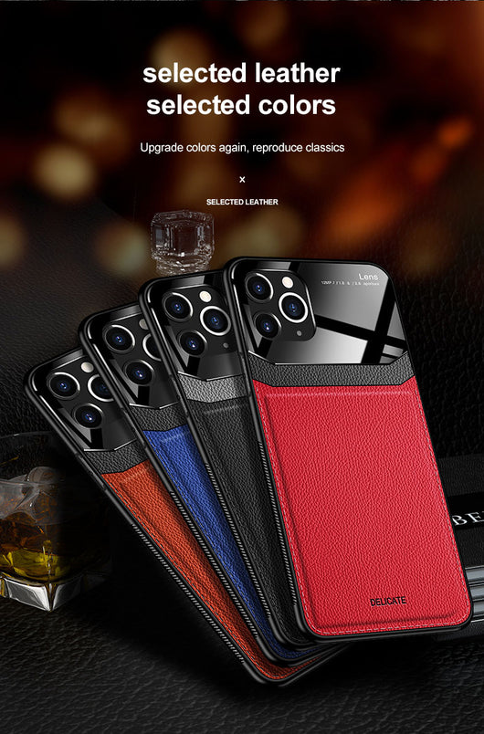 Funda Profesional Litchi para Teléfono
