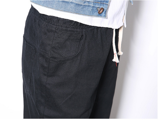 Pantalones Casuales Harem para Hombre - Corte Moderno y Cómodo - Image 6