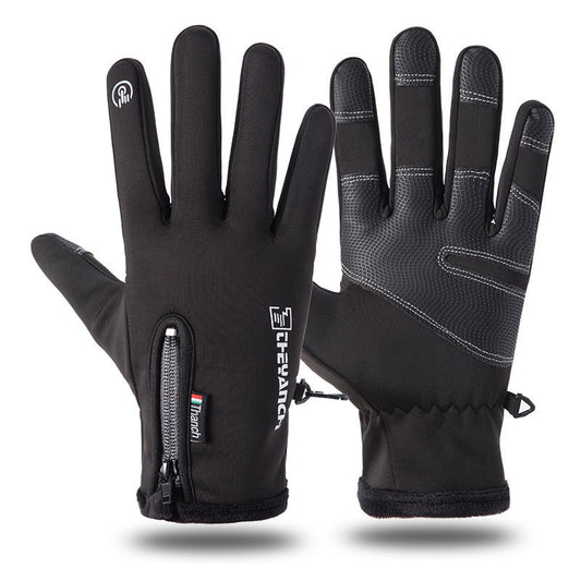 Guantes de Esquí Térmicos Plus con Forro de Terciopelo para Montaña