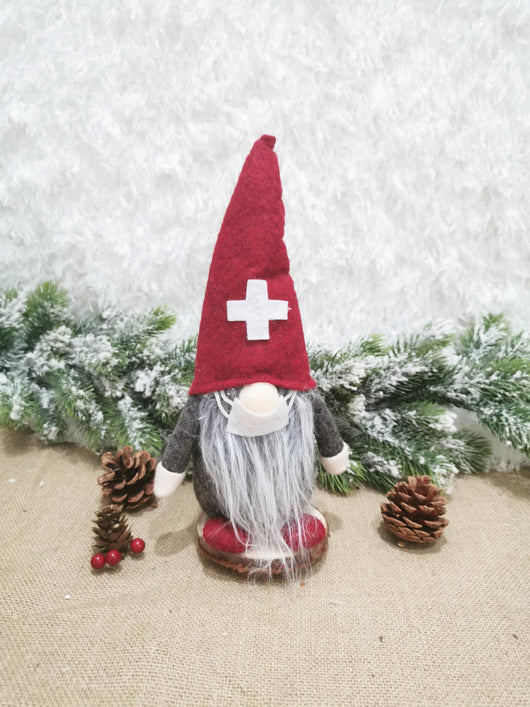 Adornos Navideños Papá Noel Nórdico sin Rostro - Decoración Escandinava para Ventanas - Image 5