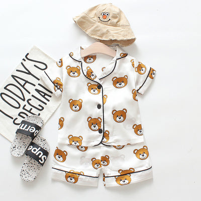 Pijama de Manga Larga Color Sólido para Otoño - Image 11