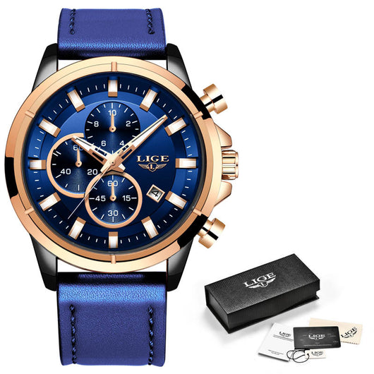 Reloj Deportivo Cronógrafo Resistente al Agua con Correa de Tiempo - Image 11