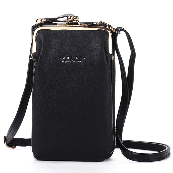 Bolsa Metálica para Celular de Color Sólido - Image 3