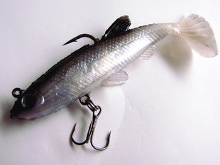 Señuelo Blando para Pesca de Lubina y Perca 14g - Cebo Artificial 8cm - Image 3