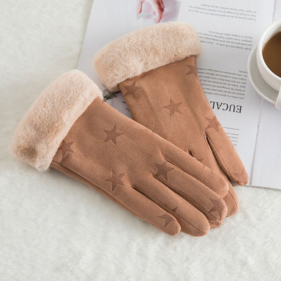 Guantes de Invierno en Gamuza con Lana Térmica para Mujer - Image 17