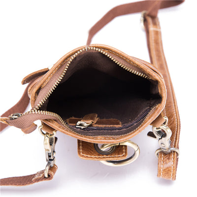 Bolsa de Cuero para Hombre con Bandolera Ajustable - Image 5