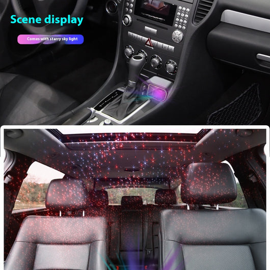 Cargador Automotriz 120W Cuatro en Uno con Diseño Cielo Estrellado - Image 3