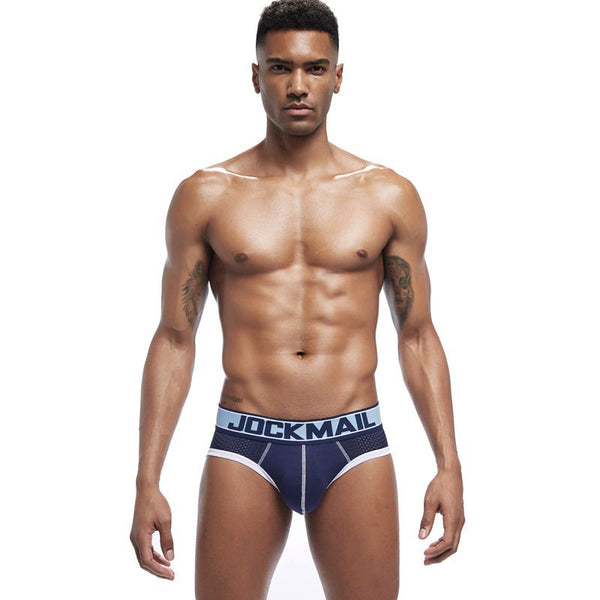 Calzoncillos tipo boxer de malla transpirable para hombre