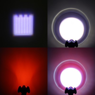 Luz Frontal para Bicicleta USB Recargable 4 Modos Impermeable - Image 7