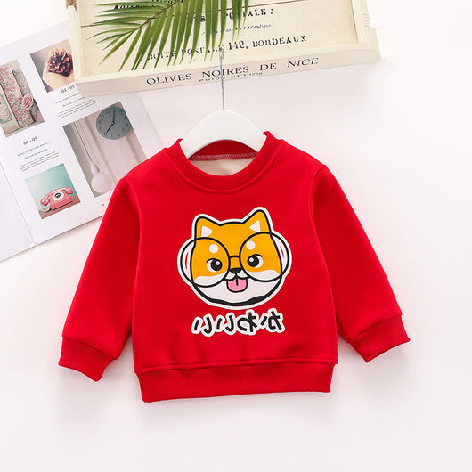 Suéter Grueso de Terciopelo para Niños - Abrigo Cálido Otoño Invierno - Image 18