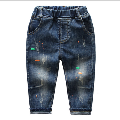 Jeans para Niños Estilo Coreano Primavera Otoño - Tendencia Urbana