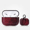 Funda de Cuero Premium para Auriculares Bluetooth Compatible con Apple