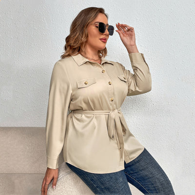 Blusa Holgada Talla Grande para Mujer - Tops Cómodos y Modernos - Image 11