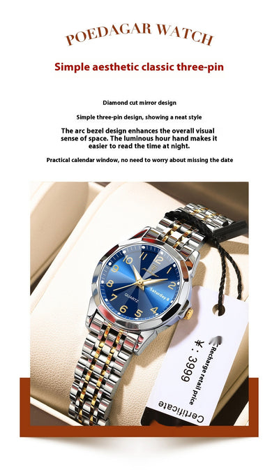 Reloj Inteligente Impermeable para Mujer con Doble Calendario - Image 13