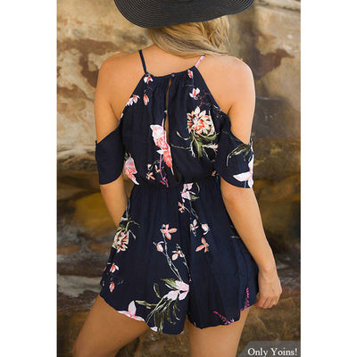 Mono Strapless Estampado con Cintura Definida - Image 5