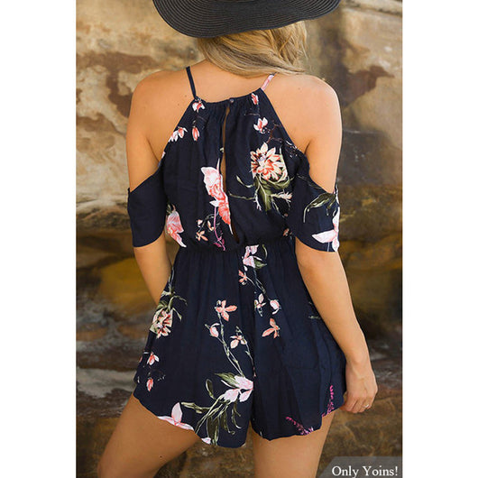 Mono Strapless Estampado con Cintura Definida - Image 5