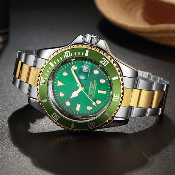 Reloj Mecánico para Hombre con Pulsera de Acero Inoxidable
