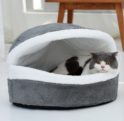 Nido Desmontable para Gatos y Perros - Cama Hamburguesa Acogedora - Image 9