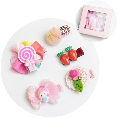Set de Accesorios para el Cabello Infantil con Tarjetas Decorativas - Image 6