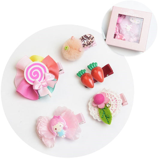 Set de Accesorios para el Cabello Infantil con Tarjetas Decorativas - Image 6
