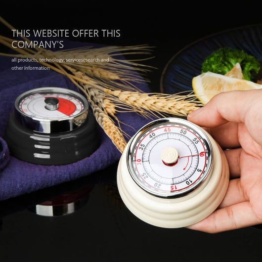 Temporizador de Cocina Magnético Acero Inoxidable con Alarma Digital