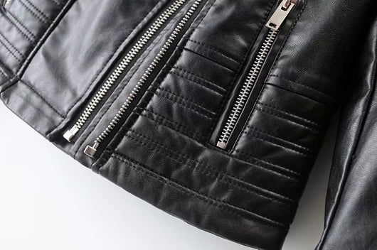 Chaqueta de Cuero para Motocicleta Mujer - Image 6