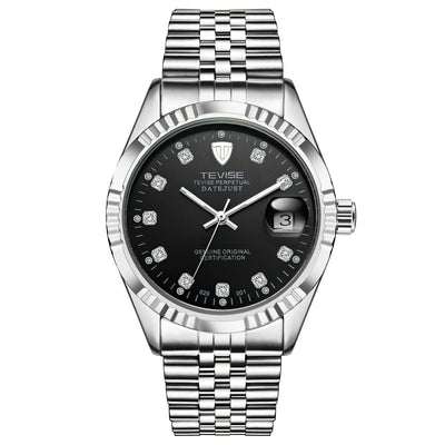 Reloj Automático Detective Explosion para Hombre - Elegancia Empresarial Resistente al Agua - Image 3