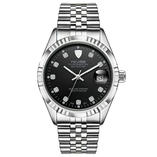 Reloj Automático Detective Explosion para Hombre - Elegancia Empresarial Resistente al Agua - Image 3